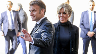 Брижит Макрон и Эммануэль Макрон