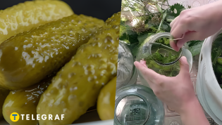 Соленые огурцы