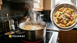 Сваренные макароны
