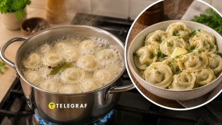 Сваренные пельмени