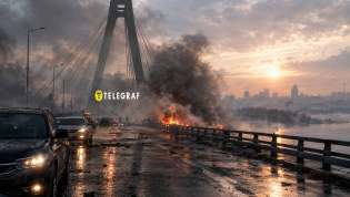 Северный мост под ударом дронов
