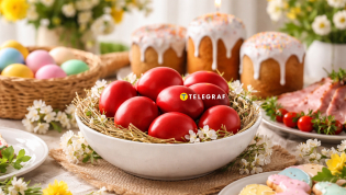 Для покраски яиц часто используют народные средства