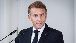Президент Франции Эммануэль Макрон