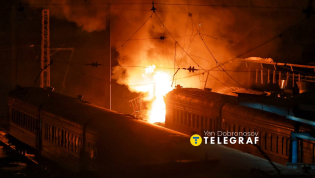 Россия ударила по вокзалу в Днепре