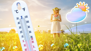 Европу сжигает рекордная жара, а в Украине — холодные утра