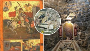 Считается, что Георгий Победоносец был похоронен в Израиле