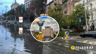 Ливень в столице