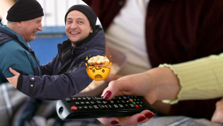 Владимир Зеленский играл в "Слуге народа"