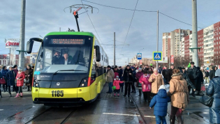 Трамвай во Львове