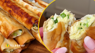 Хрустящие трубочки из лаваша