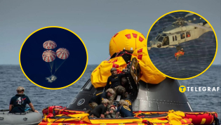 Возвращение космонавтов