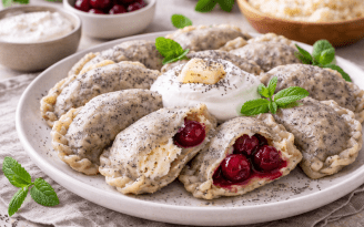 Вареники с маковым тестом: празднично, необычно и невероятно вкусно (видео)