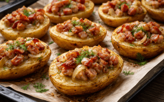 Проще не бывает, вкуснее — трудно представить: картофель "кораблики" в духовке (видео)