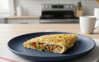 Если обычный омлет надоел: добавьте один ингредиент, и завтрак станет королевским (видео)