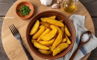 Для хрустящей корочки на запеченной картошке нужен один ингредиент: чем ее посыпать