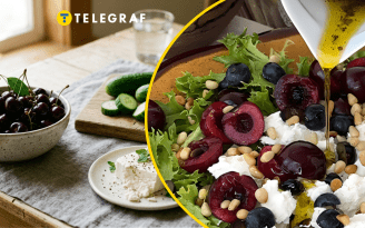 Вкусная идея для жарких дней: салат с черешней, который освежает с первой ложки