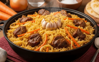 Секрет идеального домашнего плова: рассыпчатый рис и насыщенный вкус (видео)