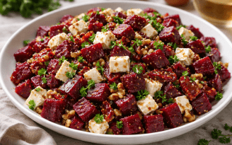 Полезно есть зимой: этот свекольный салат вы приготовите за две минуты (видео)