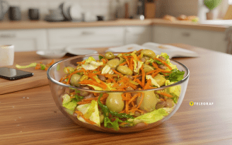 Сытно и без мяса: салат из фасоли и грибов, который можно есть в пост (видео)