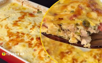 Белковая запеканка из курицы и творога: сытный ужин без лишних калорий (видео)
