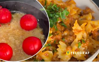 Всего несколько простых ингредиентов — и ужин готов: рецепт макарон с фаршем в густом томатном соусе (видео)