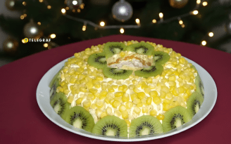 Яркий новогодний салат "Малахит": гости будут в восторге от этого блюда (видео)