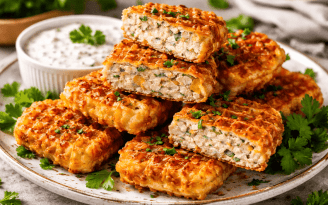 Сочная начинка и румяная корочка: необычные котлетки в вафлях (видео)