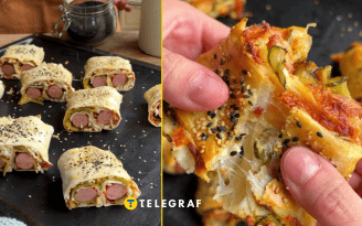 Аппетитный перекус за считанные минуты: лучше, чем просто хотдог, понадобится лист теста и несколько сосисок (видео)