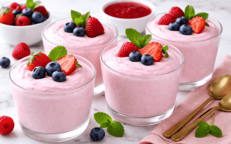 Воздушное желе из одного ингредиента: легкий десерт в минуту (видео)