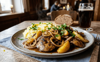 Печень по-берлински: переплюнула и отбивные, и котлеты! На ужине исчезает первой (видео)