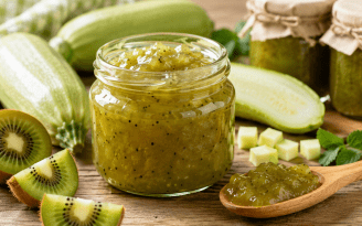 Не спешите раздавать кабачки: приготовьте из них повидло со вкусом киви (видео)