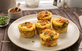 Всего 30 минут — и готово: рецепт куриных маффинов с овощами (видео)
