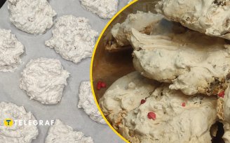 Если после приготовления паски остались белки: готовим роскошный десерт с крекером и орехами