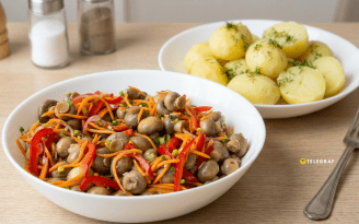 Со временем становятся только вкуснее: как приготовить пикантные грибы по-корейски (видео)