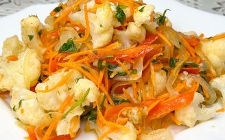 Не морковью единой: эта цветная капуста по-корейски удивит вкусом (видео)