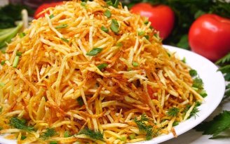 Free-party в тарелке: салат с картофелем для фанатов вкуса (видео)