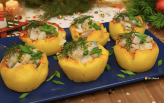 Праздничная закуска из картофеля и селедки: рецепт, который все попросят повторить (видео)