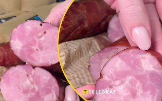 Не верила, что получится так сочно — домашняя колбаса "Рубленая", которую разбирают первой со стола (видео)