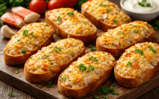 Хрустящие снаружи, нежные внутри: идеальные горячие бутерброды с крабовой начинкой (видео)