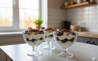 Забытый вкус детства: готовим нежный десерт из чернослива и сметаны без духовки (видео)