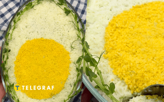 Королевская подача обычных продуктов! Салат "Пасхальное яйцо" — на празднике исчезает первым, даже хлеб не успевают дорезать