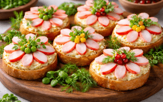 Не только салат: как приготовить закуску "крабовые цветы" (видео)