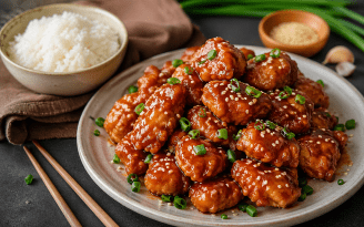 Домашняя курица как из фастфуда: хрустящая корочка и нежный соус (видео)