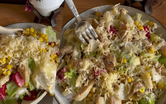 Идеальный свежий салат за 10 минут: рецепт с курицей и айсбергом (видео)