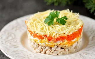 Салат, который затмит даже "Оливье": как приготовить "Мужские слезы"