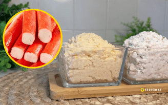 Из одной пачки крабовых палочек – две намазки: рецепт для перекуса и праздничного стола (видео)