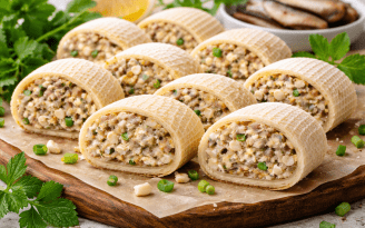 Намазали, скрутили и на стол: как приготовить закусочный рулет со шпротами (видео)