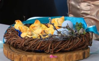 Булочки в форме голубей - к праздничному столу