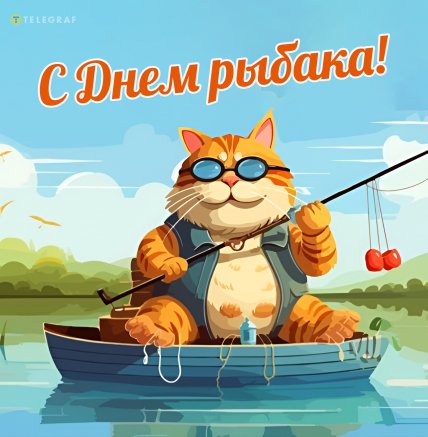 день рыбака 2026 поздравления открытки картинки