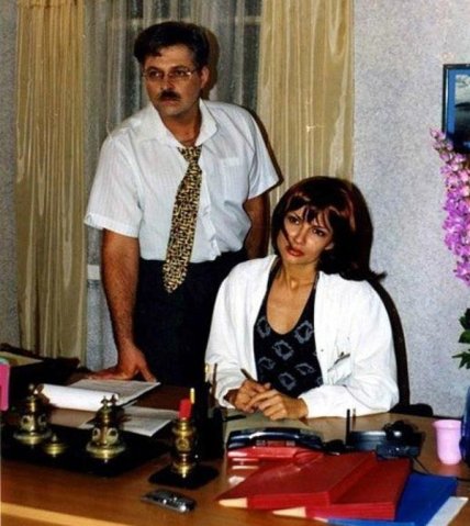 Юрий Стыцковский и Эвелина Бледанс